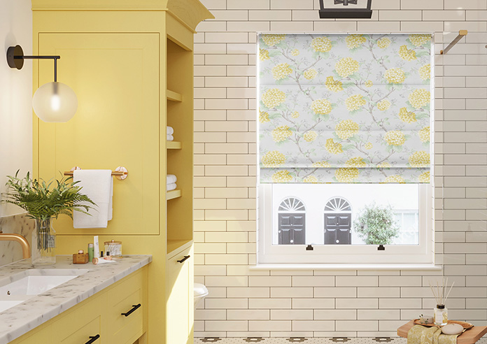Bouquet Velvet, Primrose - Twist&Fit Roman Blind - Image 3